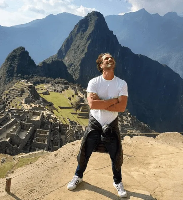 Gregorio Pernía mostró su emoción tras conocer Machu Picchu.