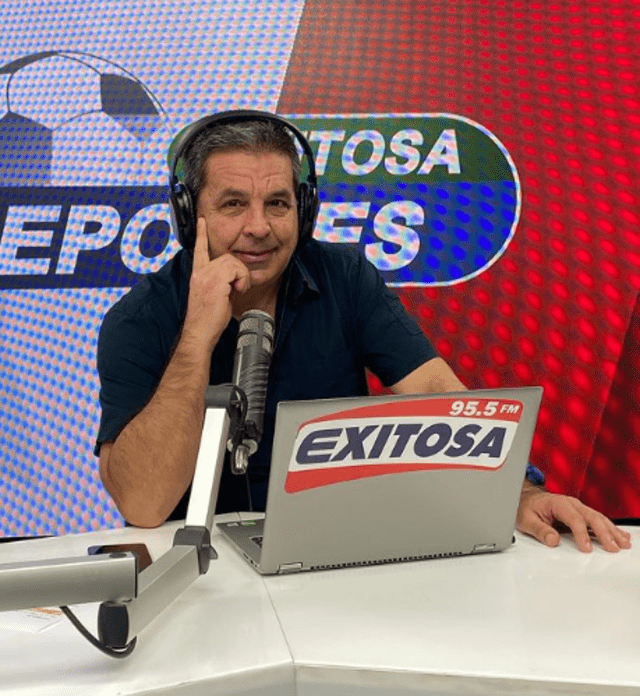 Gonzalo Núñez se inició como comentarista deportivo. Foto: Gonzalo Núñez/Instagram.