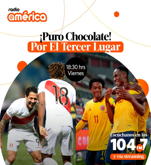 Radio América transmitirá el Perú vs. Colombia EN VIVO en el  primer país mencionado. Foto: radioamericaof/Facebook