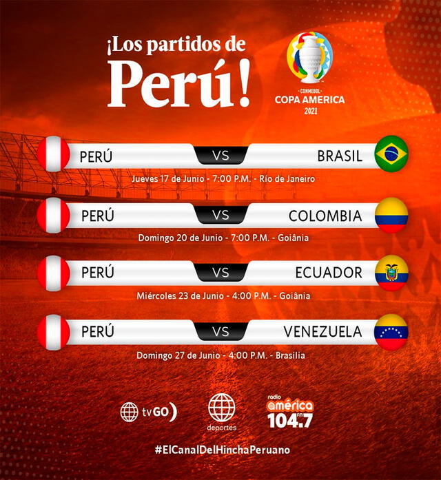 América TV transmitirá todos los partidos de la selección peruana en la justa continental. Foto: americatelevision/Facebook