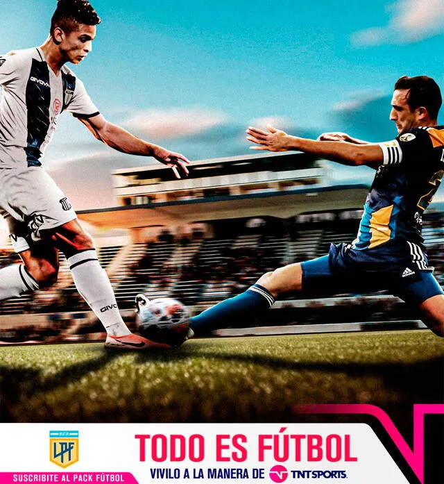 TNT Sports transmitirá el encuentro Boca Juniors vs. Talleres en Argentina. Foto: TNTSportsAR/Twitter