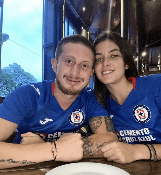 Octavio Ocaña y su novia eran fanáticos del equipo de fútbol Cruz Azul