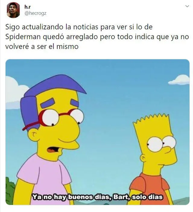 Spider Man: memes de Twitter