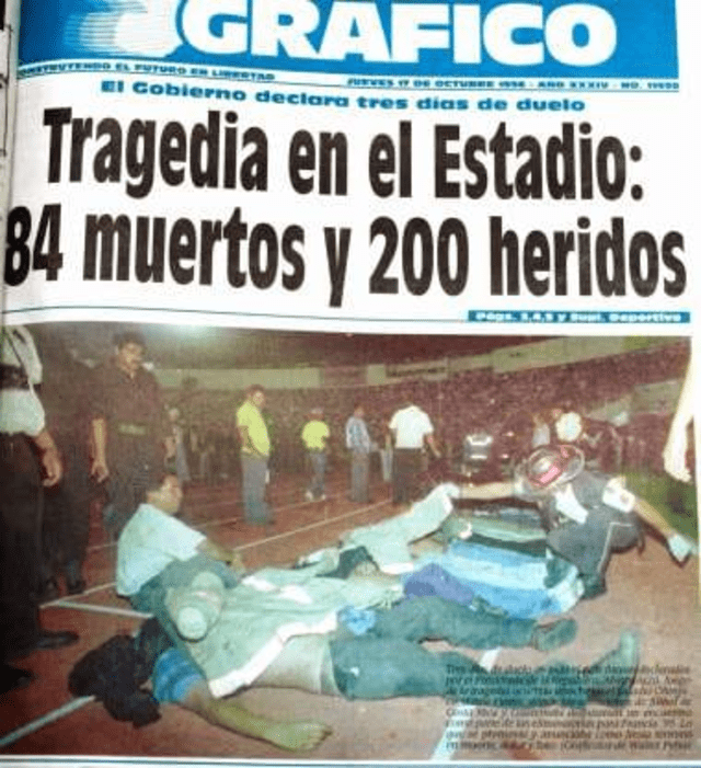 Tragedias en estadios latinoamericanos