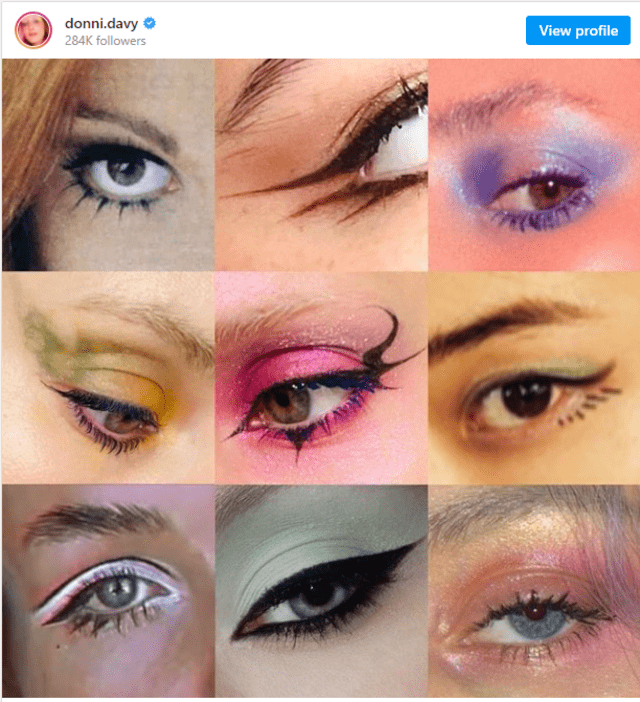 Nuevo maquillaje de Euphoria 2. Foto: Instagram/@donni.davy