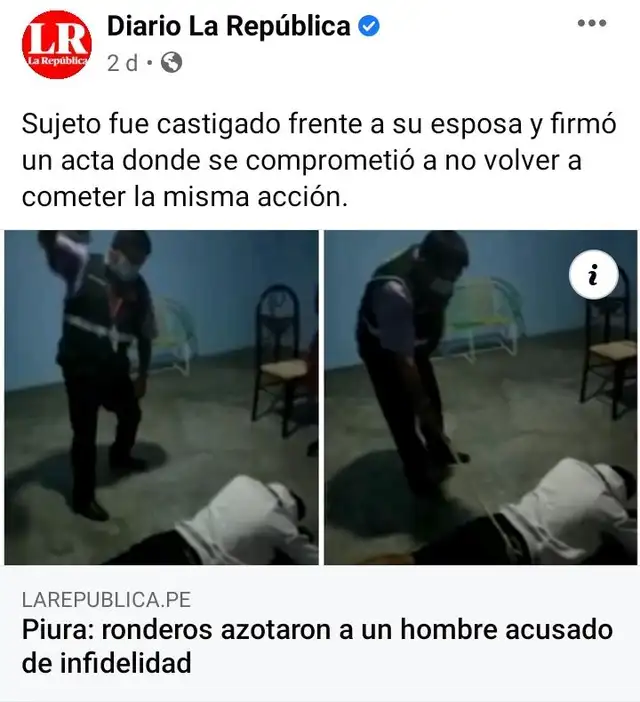 Publicación verdadera.