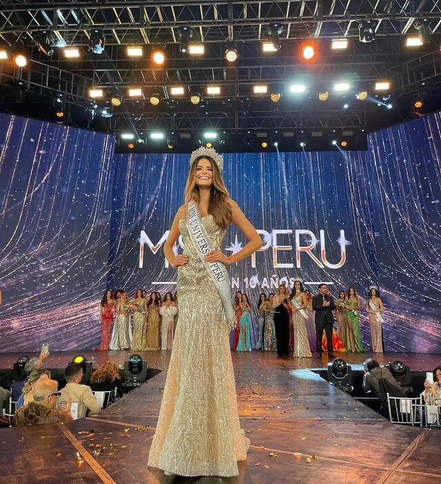  Tatiana Calmell clasificó al Miss Universo 2024 tras ganar la ceremonia de Miss Perú 2024. Foto: Instagram    