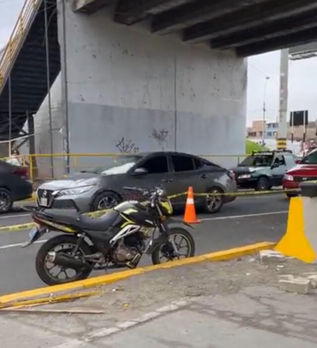 Así terminó la motocicleta afectada el trágico accidente. Foto: PNP   