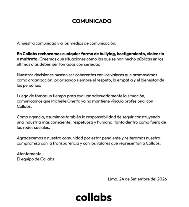 La agencia de marca personal Collabs, se desvincula de 'Ñengo' tras las acusaciones contra ella de bullying. / Composición LR/ Instagram La agencia de marca personal Collabs, se desvincula de 'Ñengo' tras las acusaciones contra ella de bullying. / Composición LR/ Instagram