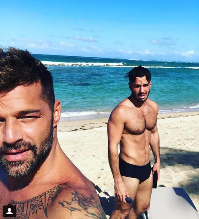 Ricky Martin y Jwan Yosef