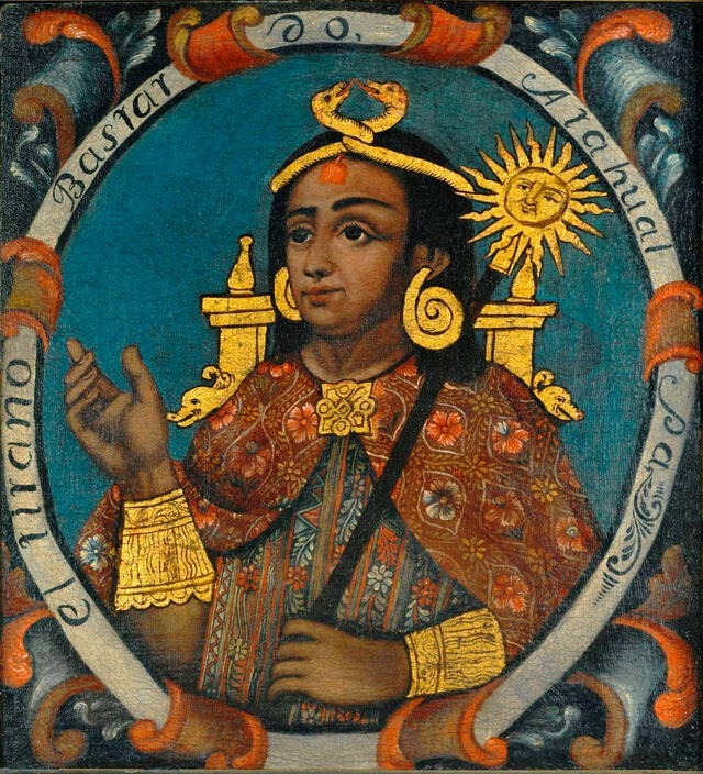 Atahualpa nació alrededor del año 1500, en Quito, y fue hijo del emperador Huayna Cápac. Foto: difusión   