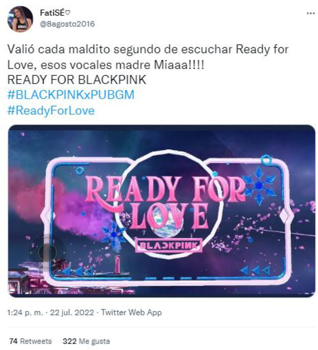 Ready for love, BLACKPINK,