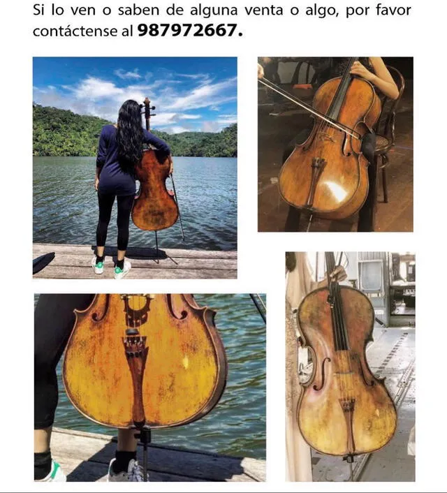 Miraflores: Buscan a mujer que robó instrumento a profesora de música [VIDEO]