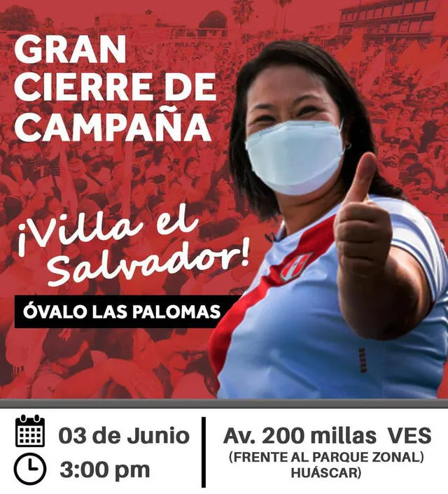Afiche de Fujimori.
