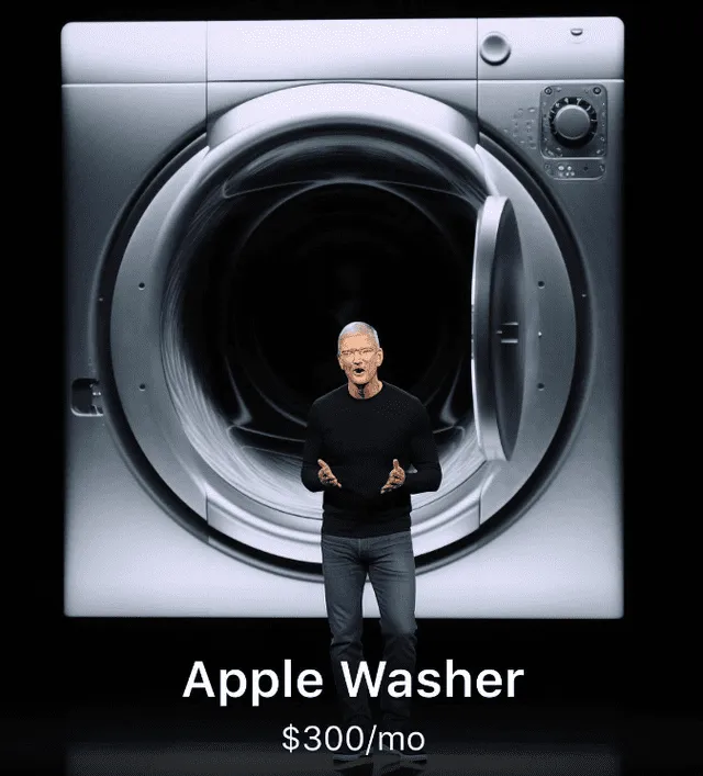  Apple Washer. Foto: captura de Instagram/imagesby.ai<br><br>    