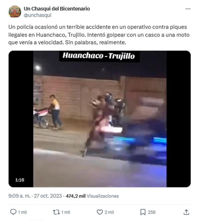 <em> Contenido más detallado sobre el video viral. Foto: captura de X</em>   