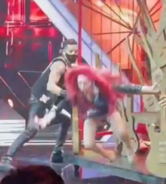 Accidente de Monique Pardo.   