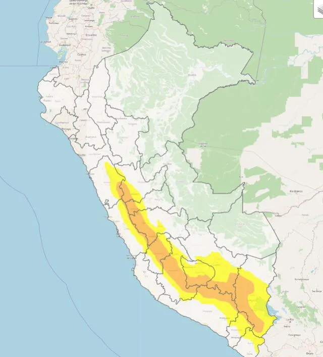 Senamhi Advierte Fuertes Lluvias Del 28 Al 30 De Enero En 14 Regiones ...