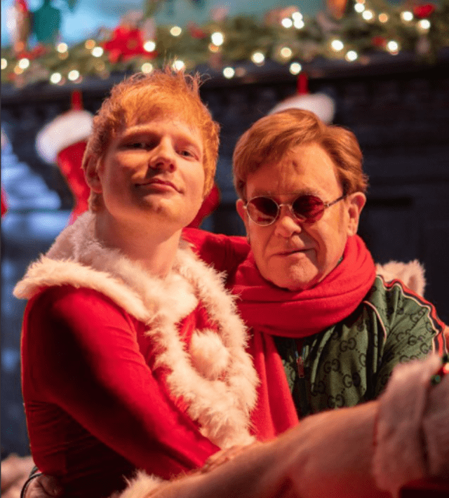 La colaboración de Ed y Elton consolida más de 10 años de amistad y muestra a los artistas reunidos por primera vez en un single oficial. Foto: Ed Sheeran/Instagram