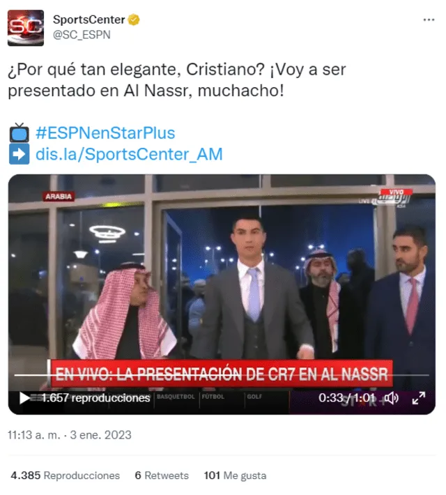 Comentario polémico de ESPN