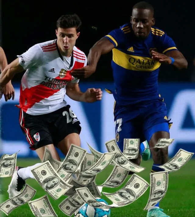 Boca Juniors y River Plate tienen los planteles más caros de Argentina. Foto: composición/EFE