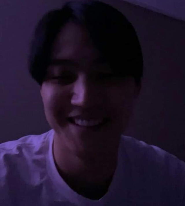 Jaebeom durante su live stream. Foto: Instagram