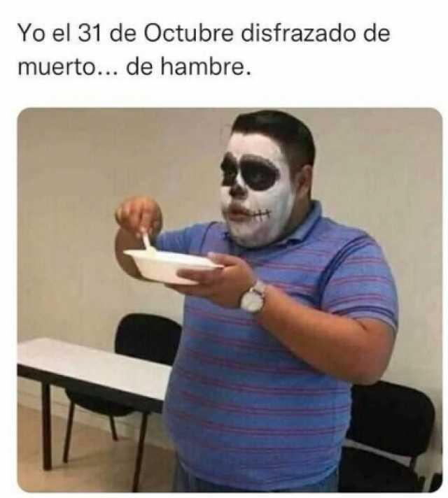  Usuarios compartieron divertidos memes en Halloween. Foto: X    