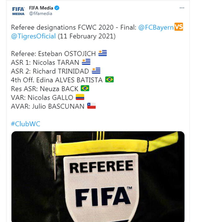 Publicación de la FIFA.