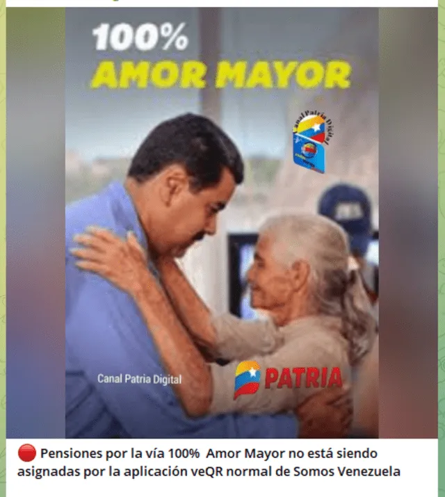 ¿Por qué no me llega el Bono Amor Mayor? Solución y guía fácil vía Sistema Patria | pensión amor mayor | veqr 100 amor mayor | vicesocial amor mayor | listado amor mayor ivss | qué bono está llegando HOY