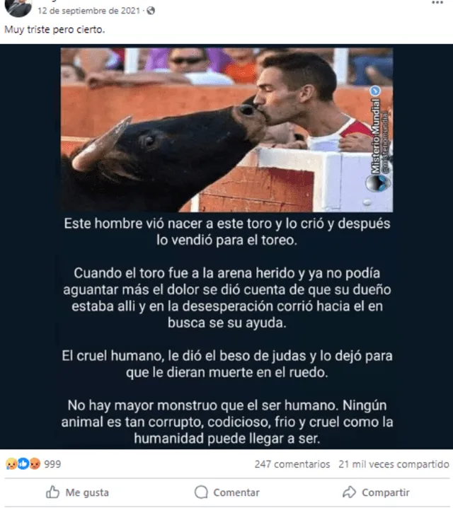 Publicación contiene información falsa. Foto: captura de Twitter.    