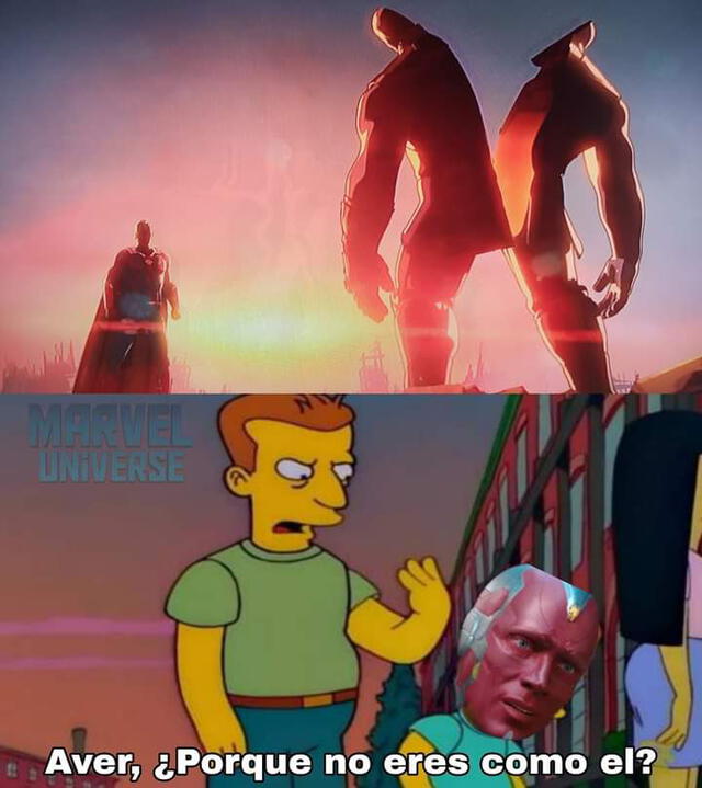 Memes de What if...? capítulo 8 y la Era de Ultron Vision. Foto: Twitter