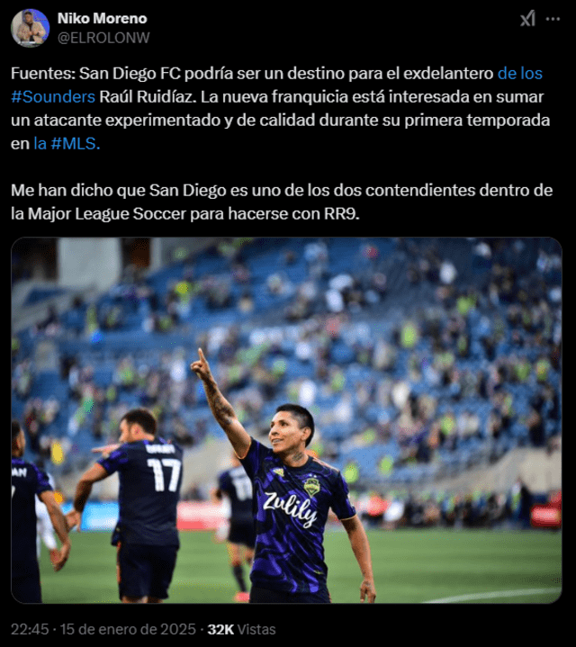  San Diego FC es uno de los dos equipos de la MLS que están interesados en fichar a la ‘Pulga’. Foto: captura    