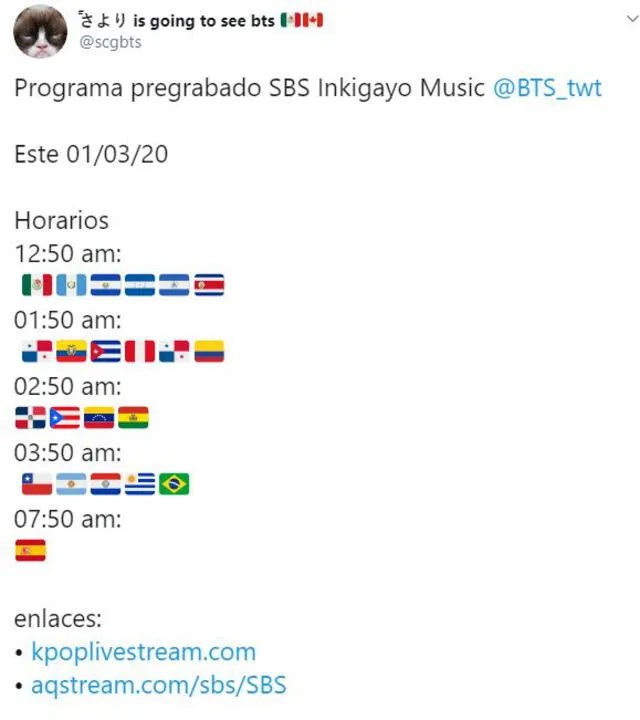 BTS, Inkigayo, SBS