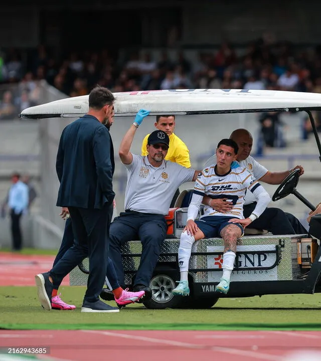 Leo Suarez sw perdera el resto de la temporada con los Pumas. Foto: @PumasELP   