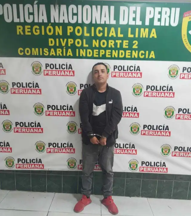  Charles Silvestre Morán (31) fue detenido tras ser denunciado de agredir a Julio Huamán. Foto: La República.   