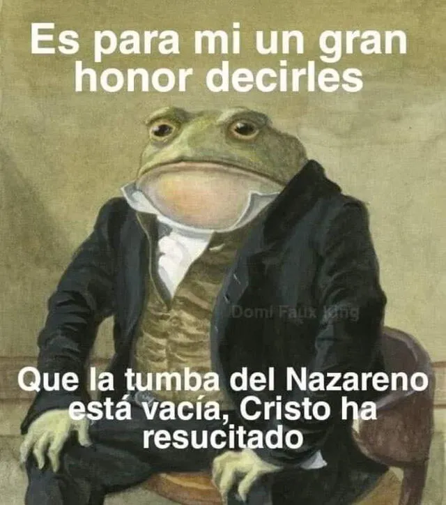 Memes sobre el Domingo de Resurección