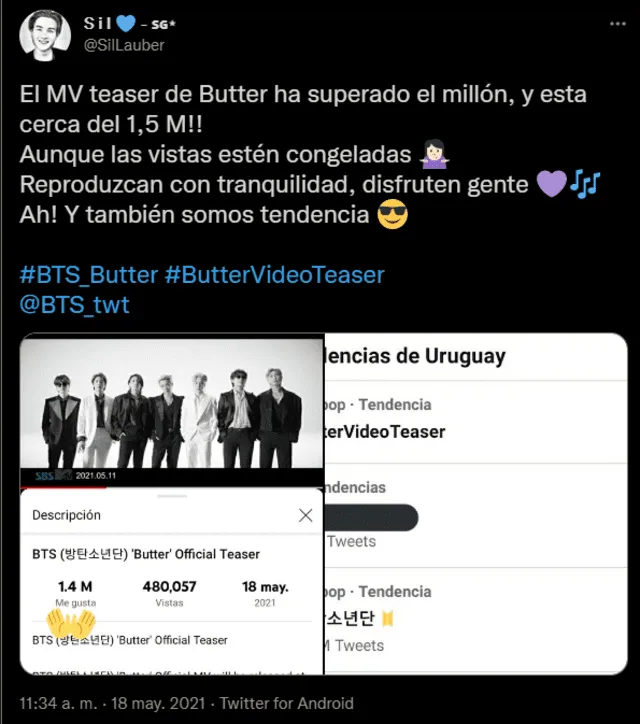 BTS teaser Yet to come MV récord vistas Proof ARMY YouTube