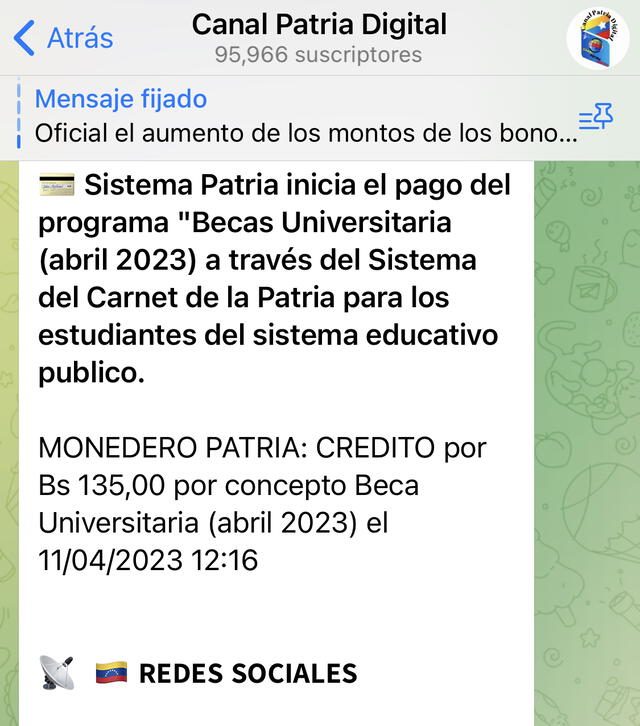 Beca Universitaria abril 2023 patria: cobra HOY el subsidio y regístrate en cinco pasos | Beca Universitaria | Bono para estudiantes | Sistema Patria | Venezuela | LRTMP