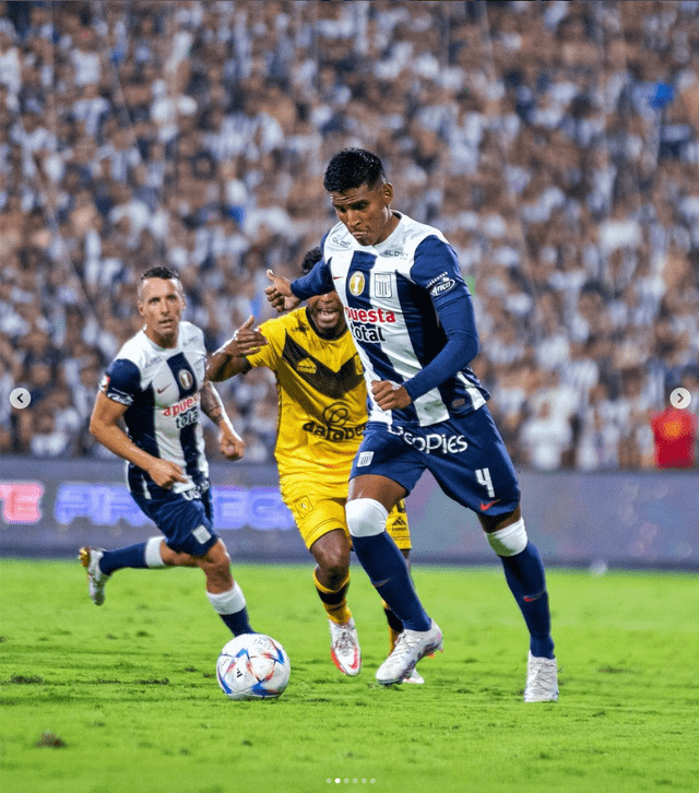  Nicolás Amasifuen debutó en el 2023 frente a la Academia Cantolao. Foto: captura de pantalla de Instagram   