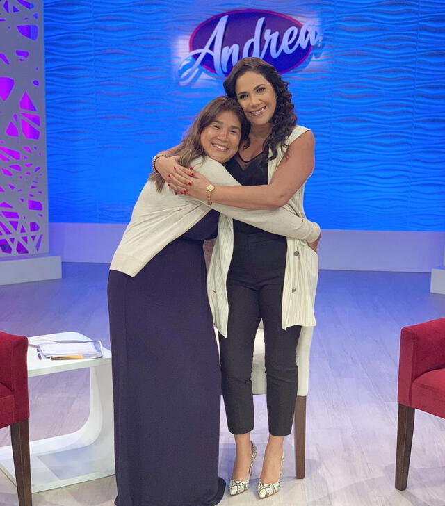 Andrea Llosa se ha consolidado en ATV con programas que se dedican a apoyar a mujeres que sufren violencia familiar.
