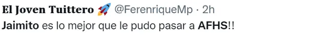 Televidentes felicitan al nuevo Jaimito. Foto: Twitter