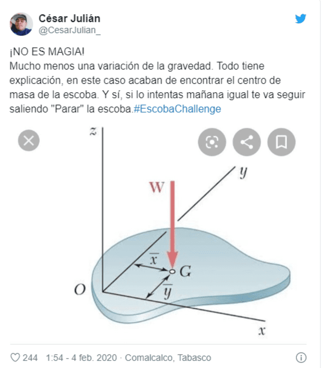 Explicación de usuario de Twitter. (FOTO: Captura)