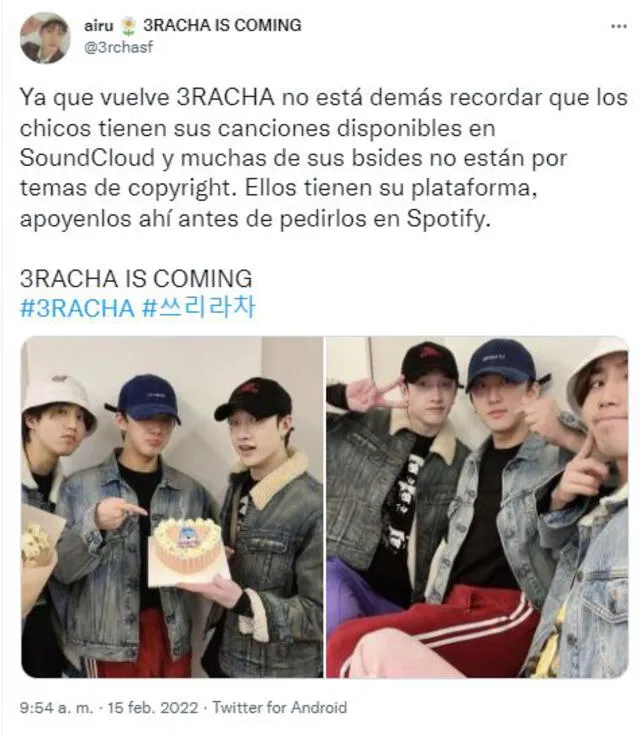 3RACHA: reacciones del fandom de Stray Kids. Foto: Twitter