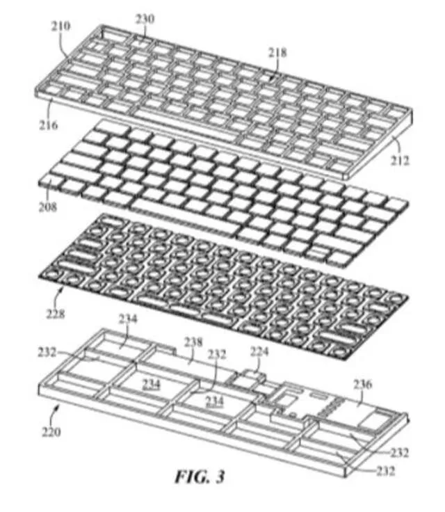 Apple patenta una computadora Mac alojada dentro de un teclado