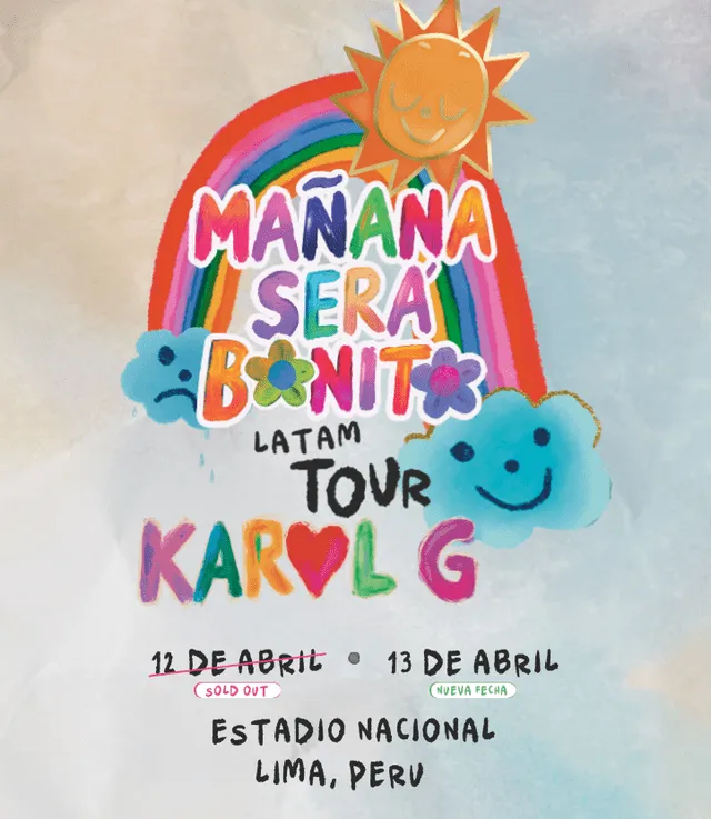 Conciertos en Perú 2024 Karol G, Sam Smith, Jonas Brothers y las