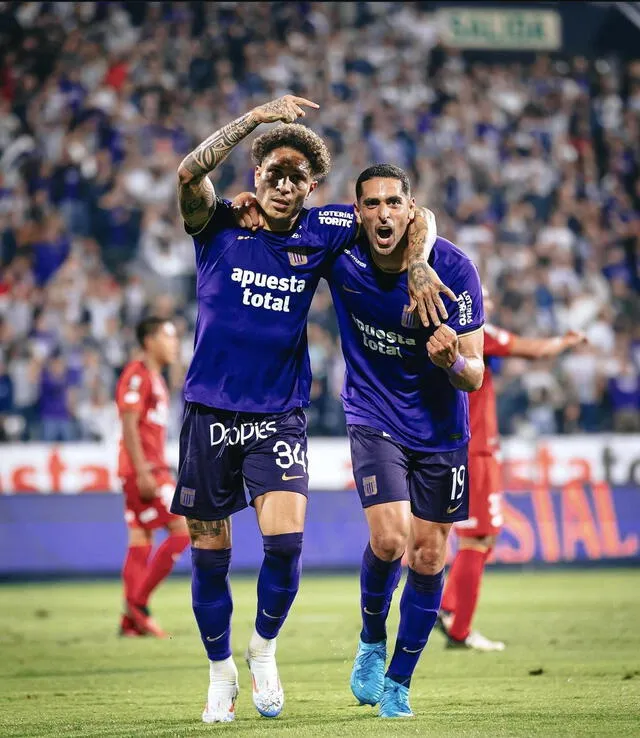 Pablo Sabbag asistió a Paolo Guerrero en el segundo gol de Alianza Lima ante Sport Huancayo. Foto: Pablo Sabbag Daccarett    