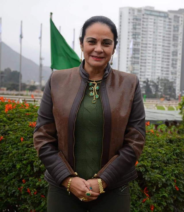 Virginia Lucioni Koster podría ser la primera mujer presidenta del Jockey Club. Foto: Jockey Club del Perú