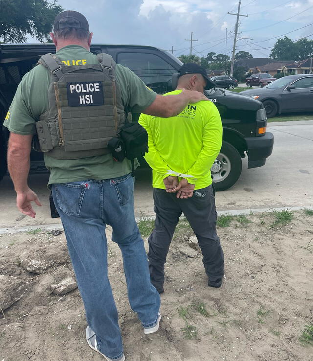 Las identidades no han sido reveladas por las autoridades migratorias. Foto: ICE Las identidades no han sido reveladas por las autoridades migratorias. Foto: ICE