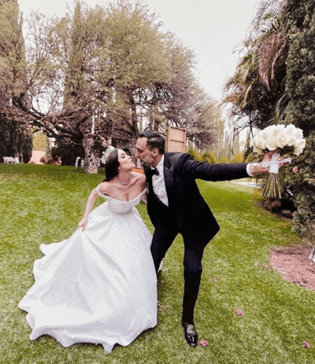 Marlene Favela y George Seely se casaron en 2017. Foto: Instagram