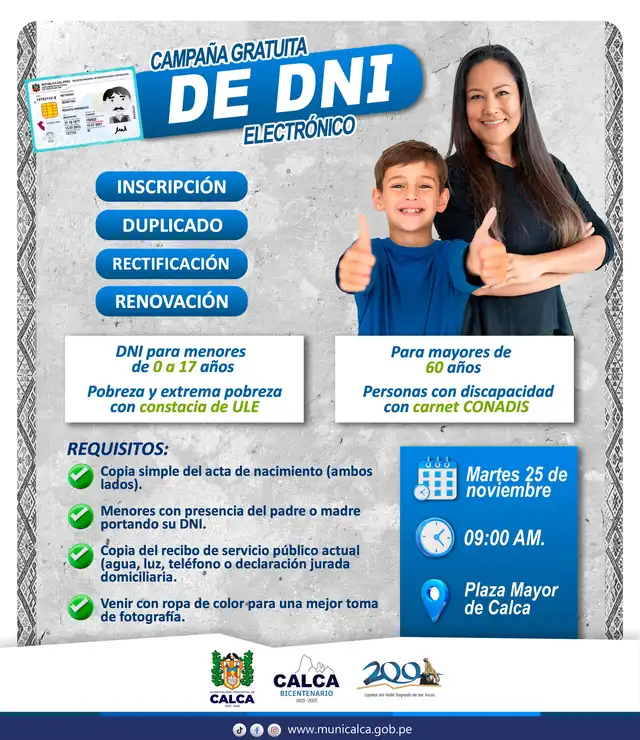 Campaña gratuita en Calca. Foto: FB   